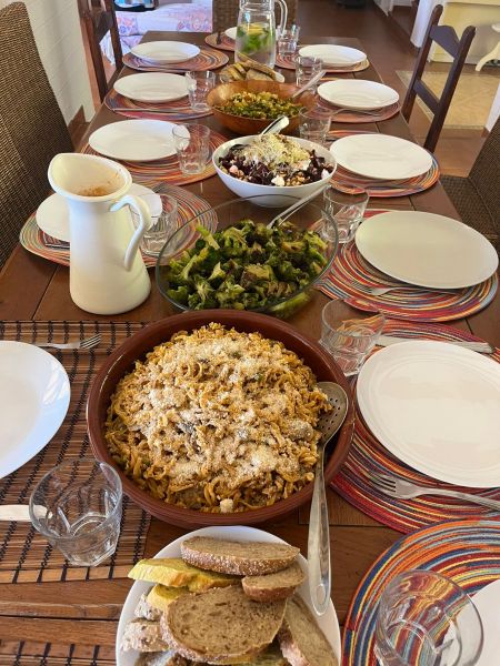 Comida para grupos.